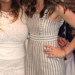 Blue and White Jumper Size Medium